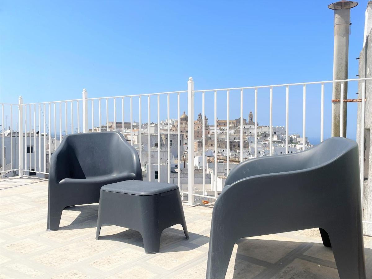 La Stanza Sul Tetto - Panorama&Relax - Ostuni Centro Villa Luaran gambar